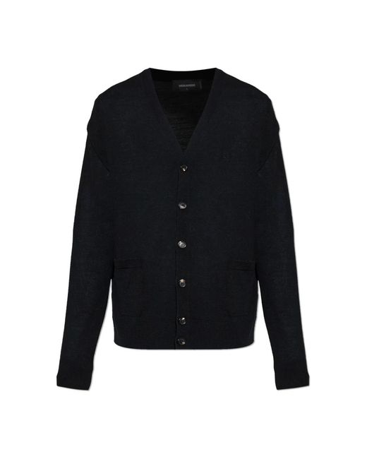 Cardigans DSquared² de hombre de color Black