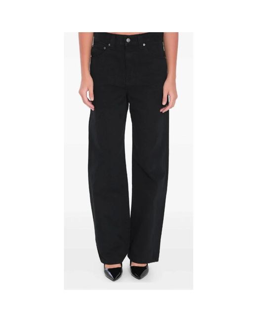 Khaite Wide Jeans in het Black
