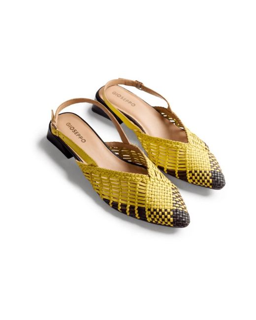 Gioseppo Yellow Pumps