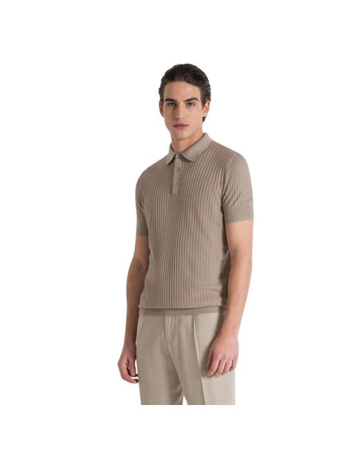 Antony Morato Polo shirts in Brown für Herren