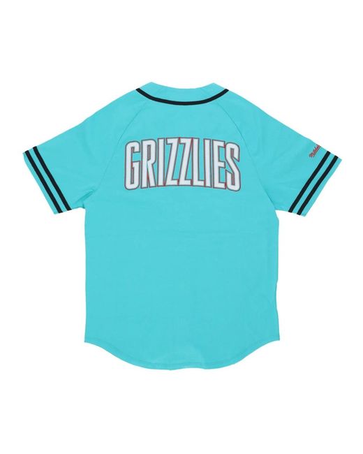Mitchell & Ness Fitness ,Blauw ,Katoen Vintage Nba Grizzlies Jack in het Blue voor heren