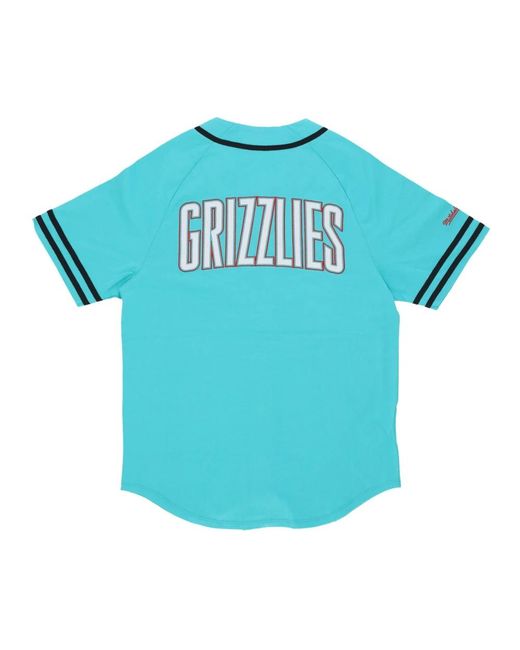 Mitchell & Ness Fitness ,Blauw ,Katoen Vintage Nba Grizzlies Jack in het Blue voor heren
