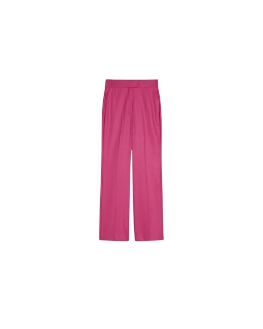 Trousers > wide trousers iBlues en coloris Pink