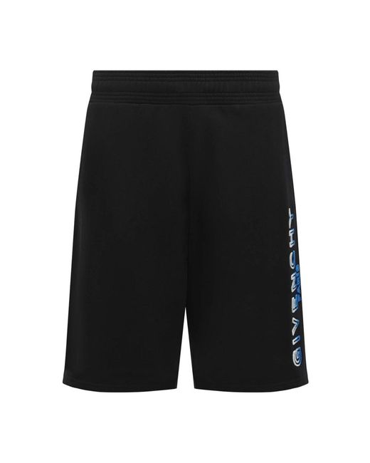 Givenchy Logo Track Shorts in Black für Herren