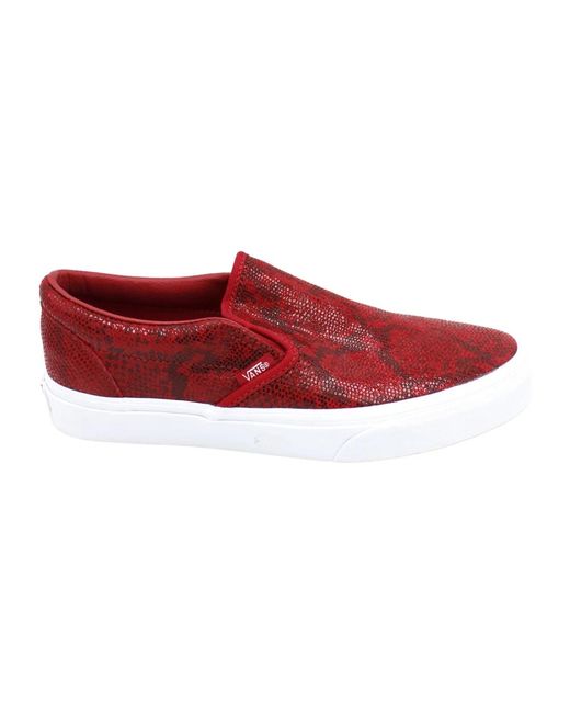 Loafers Vans en coloris Red