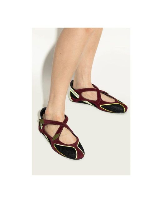 Ballerinas di The Attico in Brown