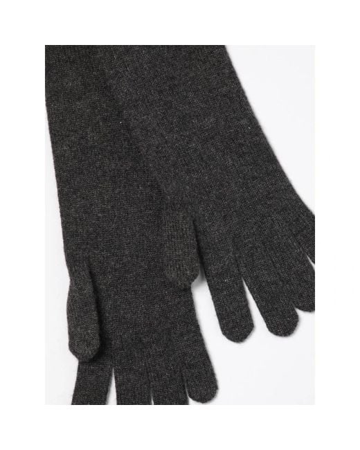 Max Mara Black Gloves