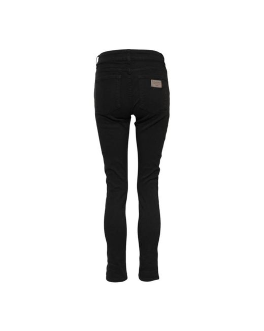 Dolce & Gabbana Black Skinny Fit Jeans