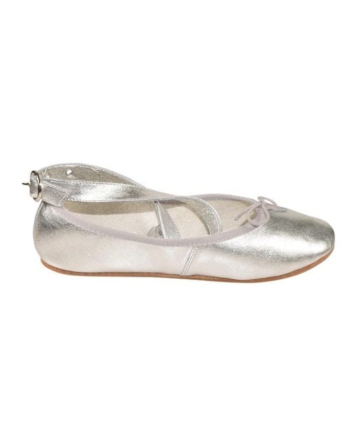 Repetto White Ballerinas