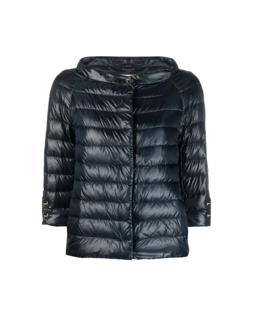 Herno Gewatteerd Donsjack in het Black