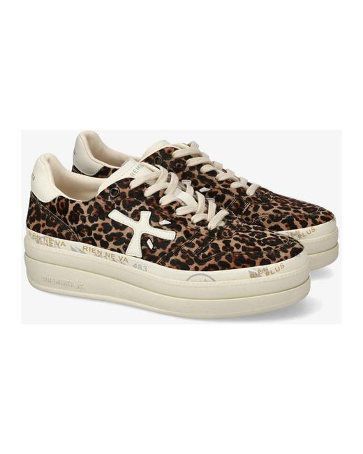 Premiata Micol 7034 Sneakers in het Brown