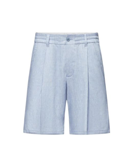 Drykorn Blue Casual Shorts for men