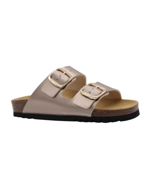 Scholl Brown Sliders