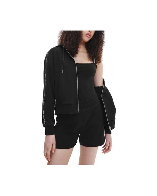 Calvin Klein Black Zip-Throughs