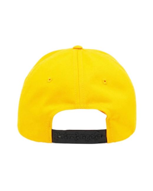 Caps di Palm Angels in Yellow da Uomo
