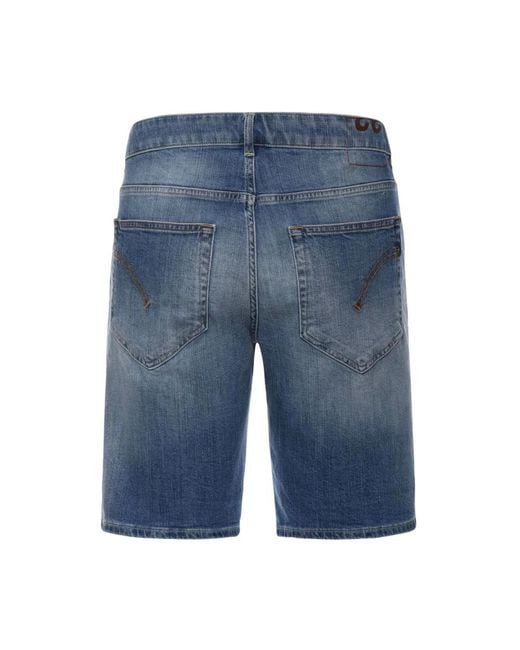 Dondup Blue Denim Shorts for men
