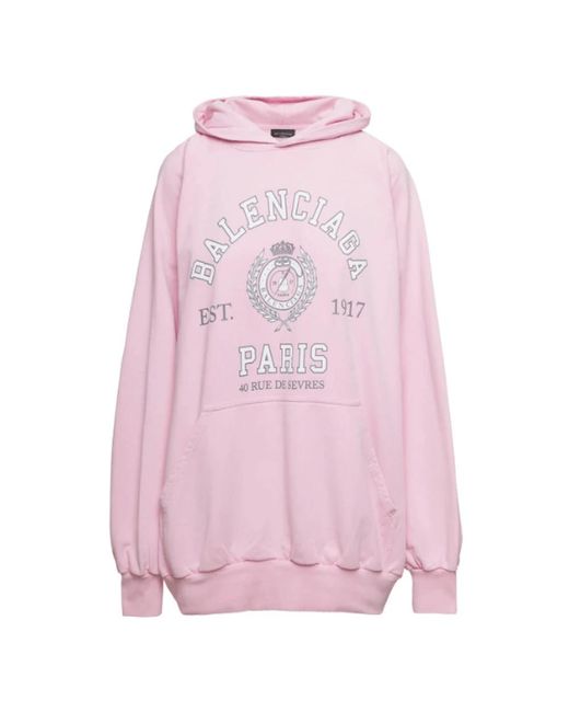 Balenciaga Pink Hoodies