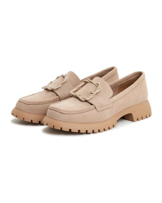 Loafers di CESARE GASPARI in Natural