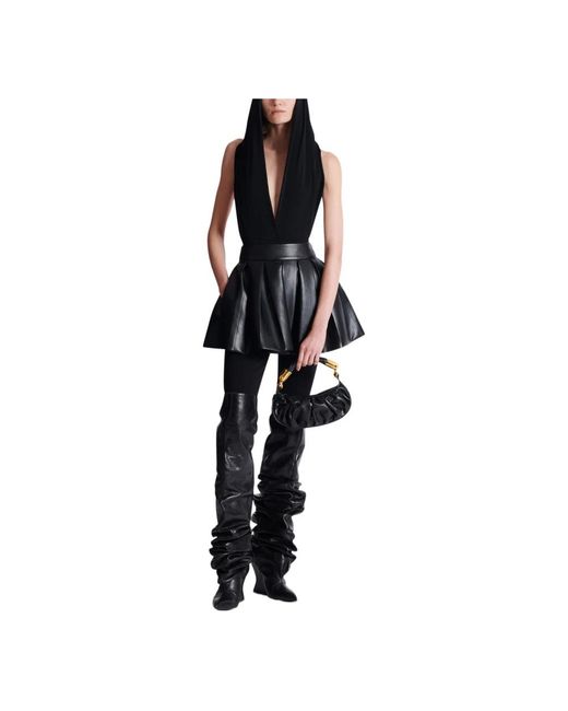 Balmain Short Skirts in het Black