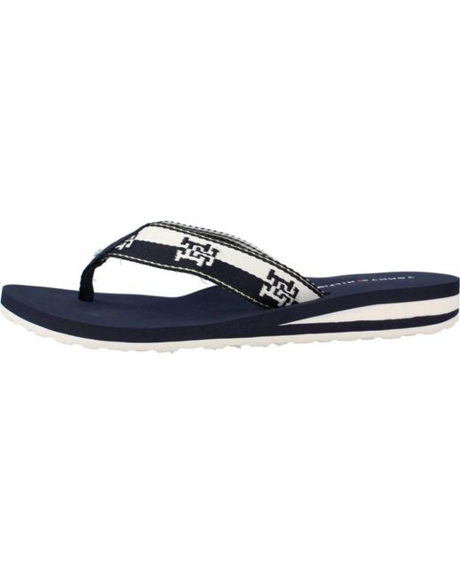 Flip Flops di Tommy Hilfiger in Blue