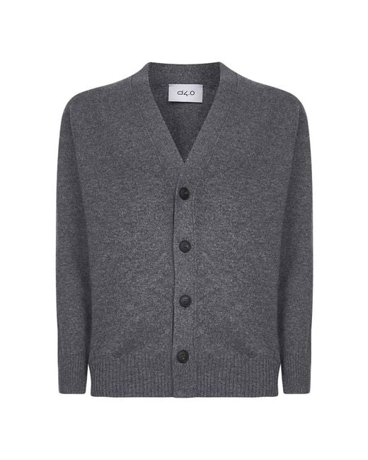D4.0 Gray Cardigans for men