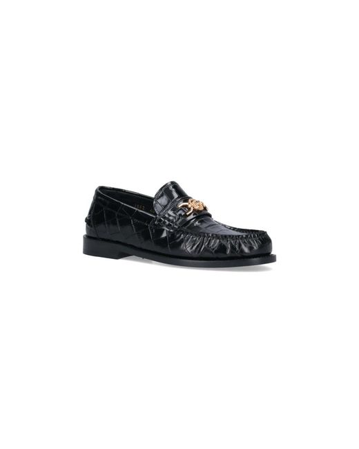 Versace Black Loafers for men