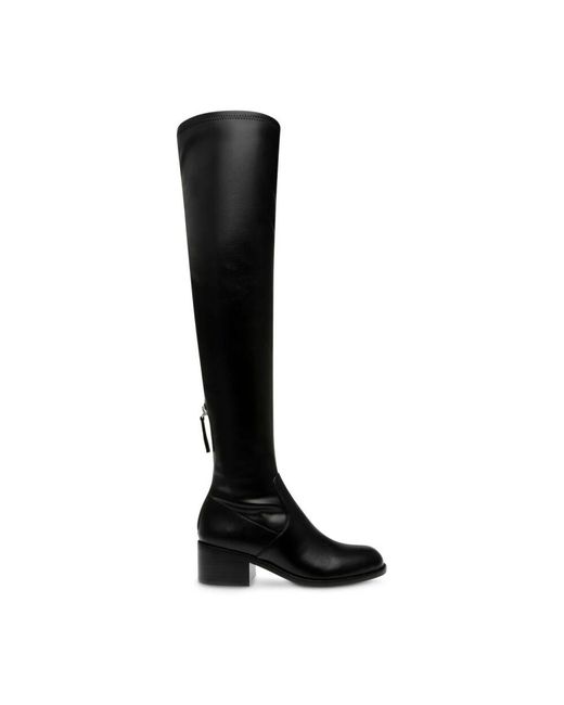 Steve Madden Black Over-Knee Boots