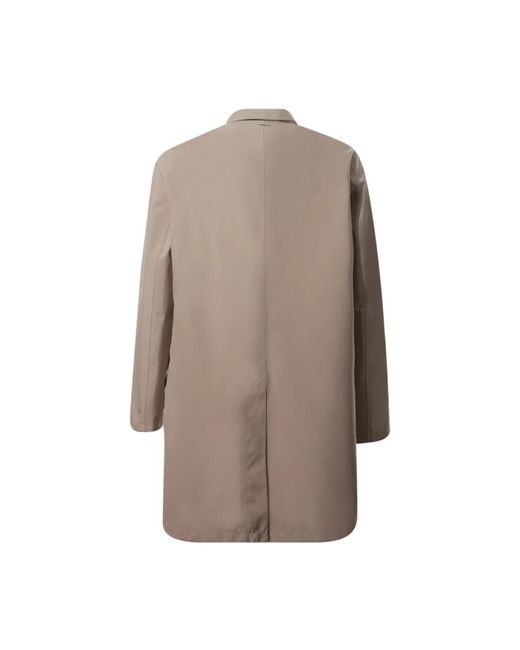 Herno Jassen ,Polyester Regenjas in het Brown voor heren