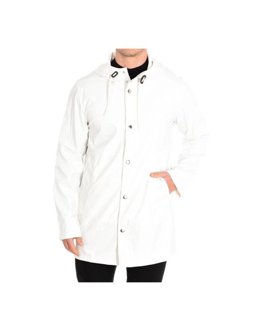 Benetton White Light Jackets for men