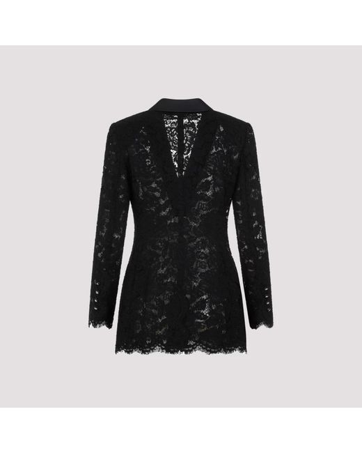 Dolce & Gabbana Black Blazers