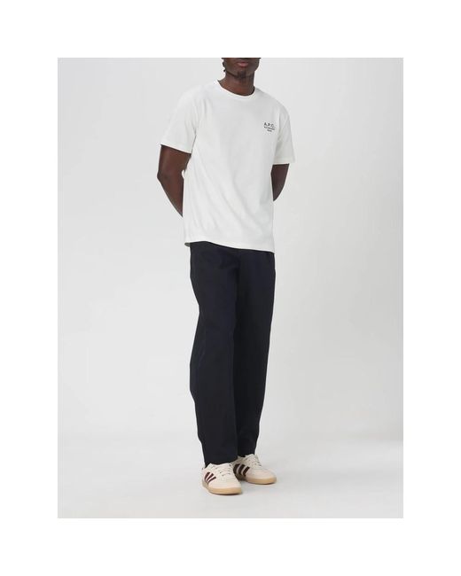 T-Shirts di A.P.C. in White da Uomo