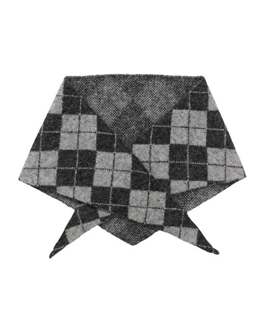 Winter Scarves Kaffe de color Gray