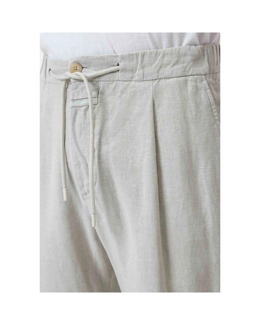 Closed Gray Straight Trousers