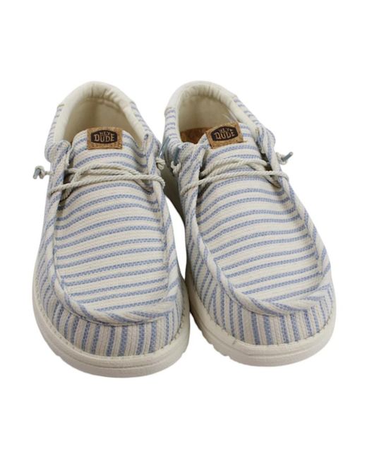 HeyDude Gray Loafers for men