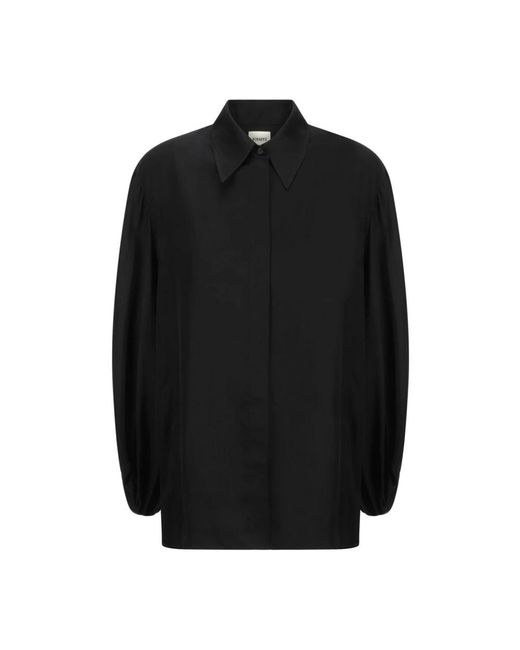 Khaite Black Shirts