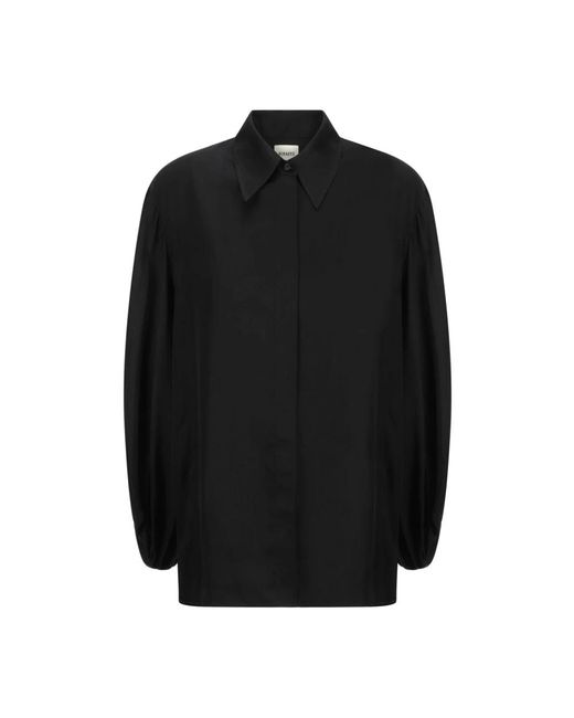 Khaite Black Shirts