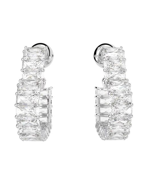 Swarovski Metallic Earrings