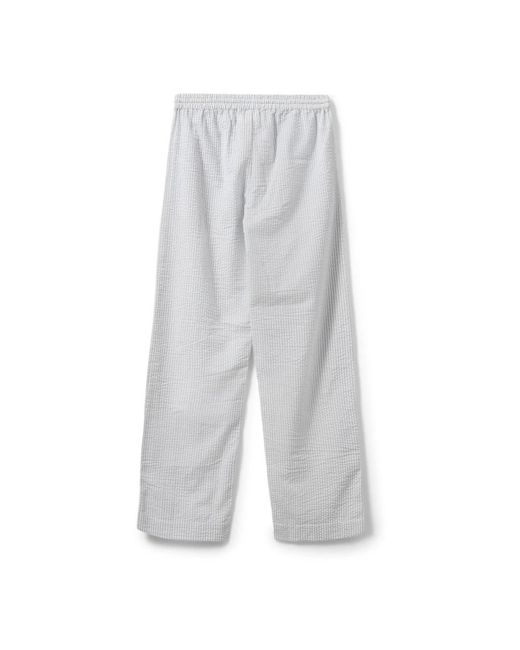 Sofie Schnoor Gray Wide Trousers