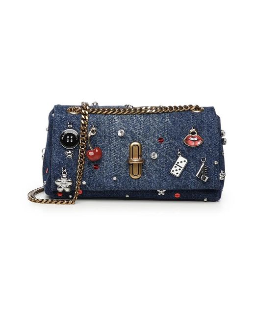 Marc Jacobs Blue Mini Dual Bag