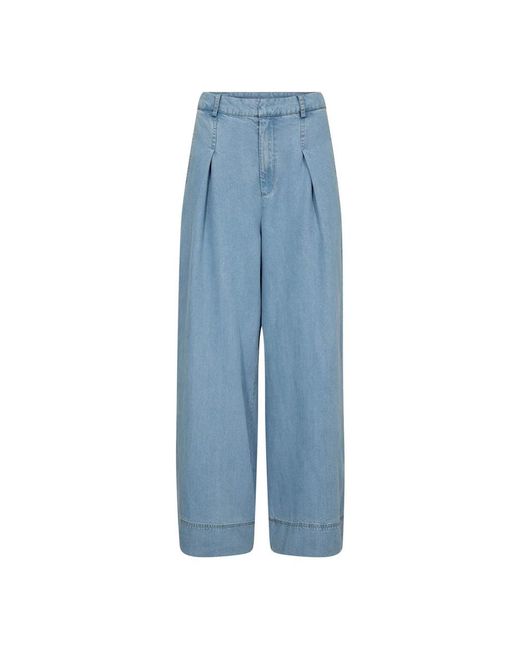 co'couture Blue Wide Trousers