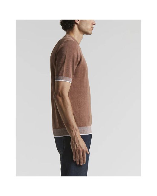 Round-Neck Knitwear Peserico pour homme en coloris Brown