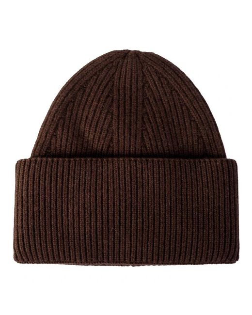 Laneus Brown Beanies for men