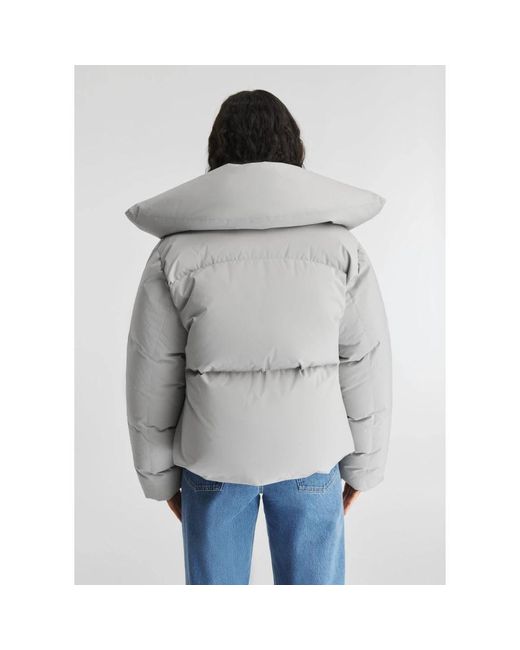 Axel Arigato Jassen ,Grijs ,Mist Puffer Jacket in het Gray