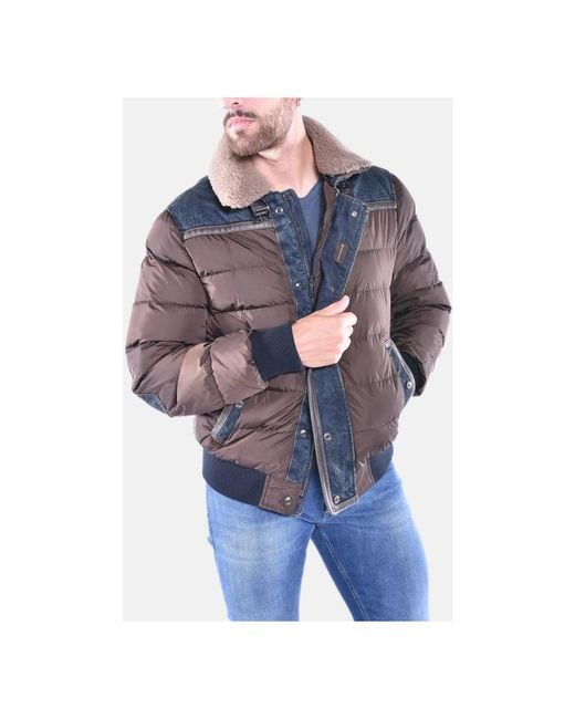 Moorer Blue Winter Jackets for men
