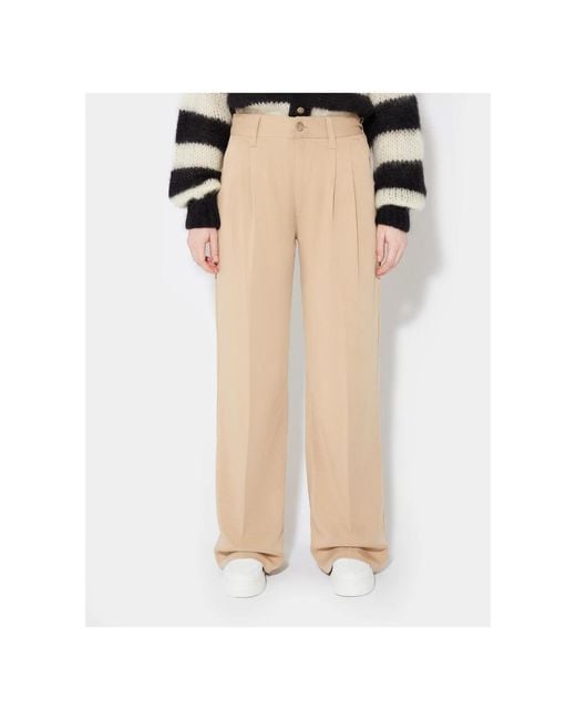 Philippe Model Natural Wide Trousers