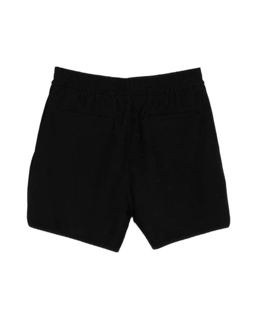 Emporio Armani Black Casual Shorts for men