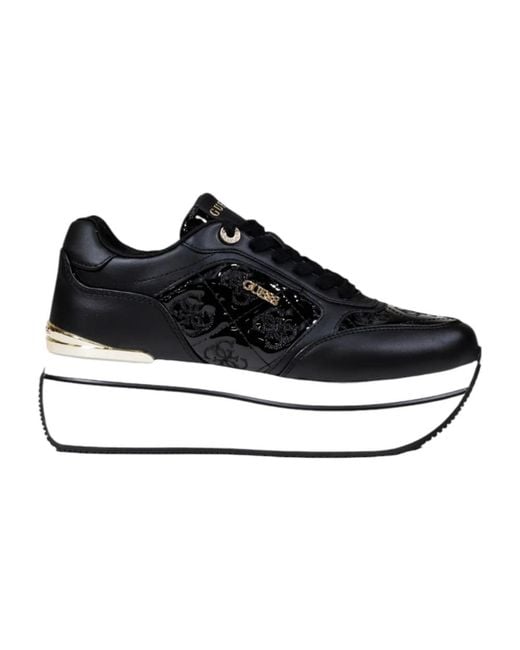 Sneakers Guess de color Black