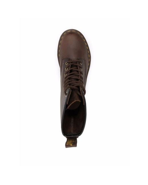 Dr. Martens Brown Lace-Up Boots for men
