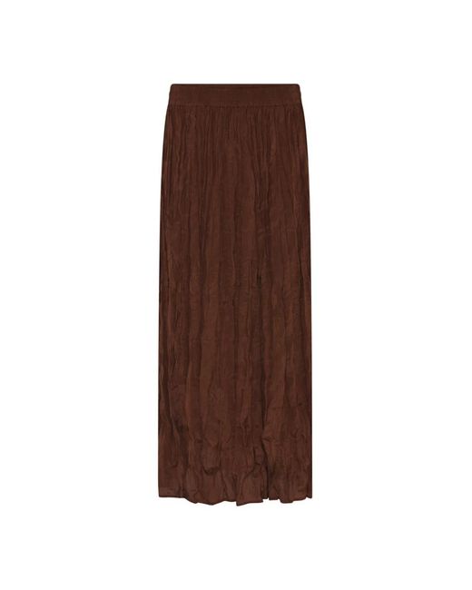 Heartmade Brown Midi Skirts