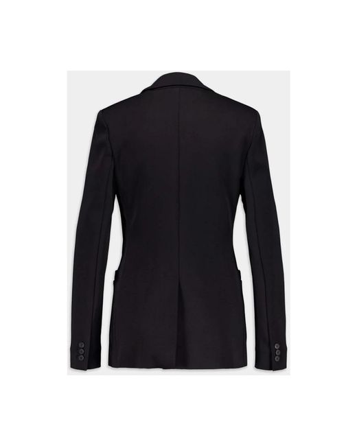 Givenchy Zwart Mesh Slim Fit Blazer in het Black